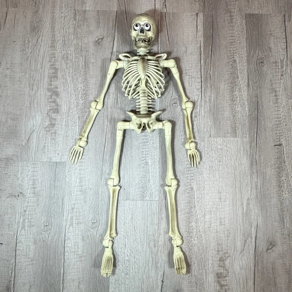 Gemmy Wisecrack Jack Skeleton Talking Pop Out Eyes Prop - As-Is For Parts
